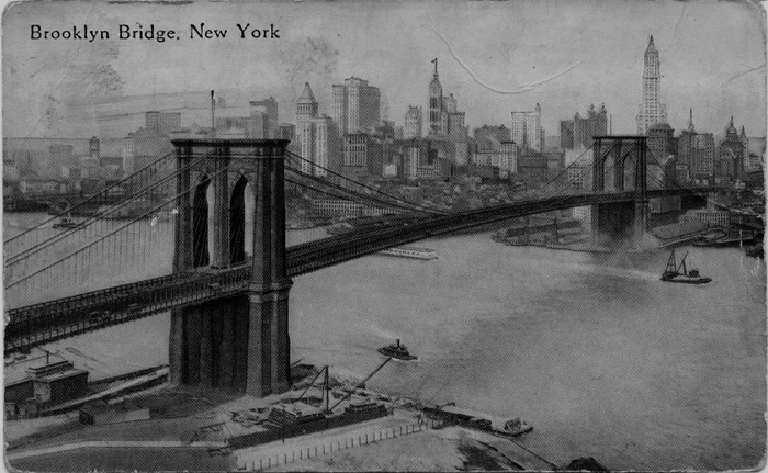 Brooklyn Bridge Opened