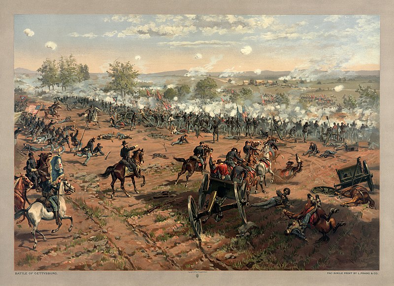 The Battle of Gettysburg Ends