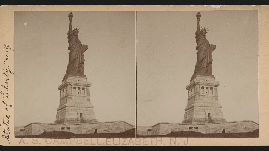 Statue of Liberty Dedicated