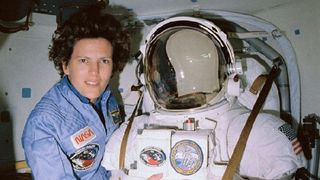 Kathryn Sullivan in Space